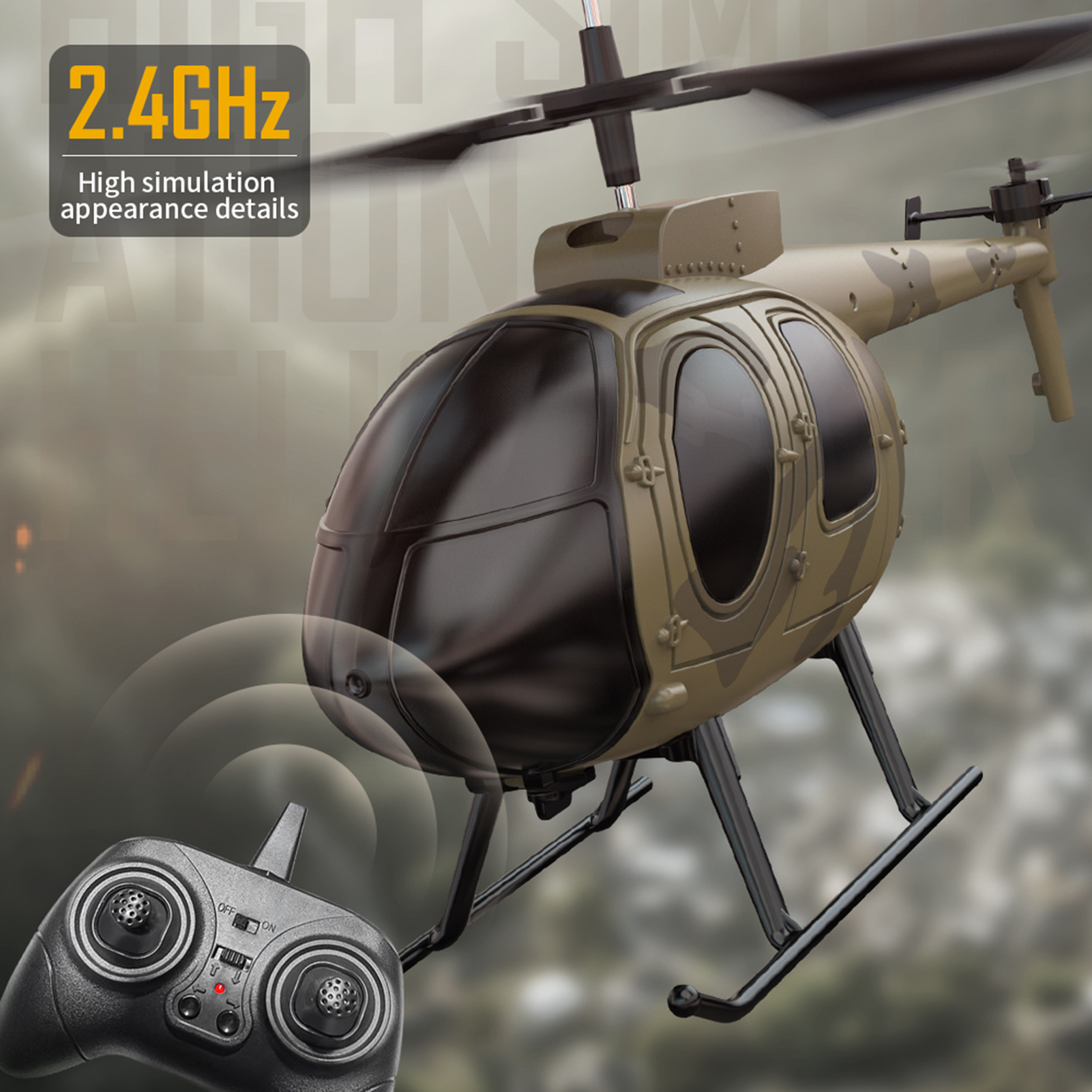 Z16-24G-35CH-6-Achsen-Gyro-Brushless-Motor-Hubschrauber-mit-Houmlheneinstellung-RTF-1976450-1